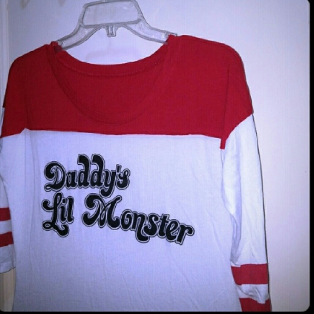 Daddys lil monster shirt. Suicide squad